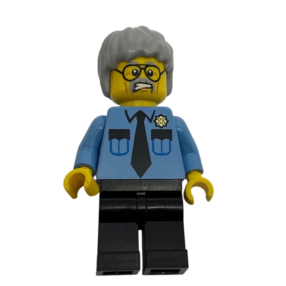 LEGO Pa Cop Minifigure The LEGO Movie 70809 Police Officer tlm020 Blue Black